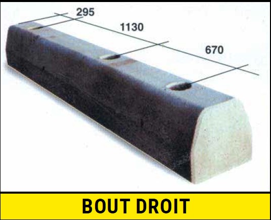 Chasse roues béton Jefferson 1